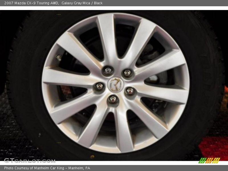 Galaxy Gray Mica / Black 2007 Mazda CX-9 Touring AWD