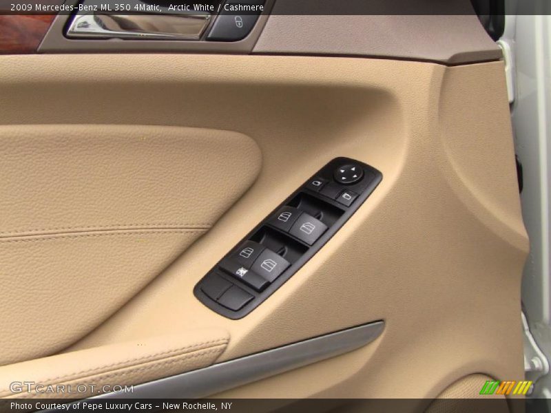 Arctic White / Cashmere 2009 Mercedes-Benz ML 350 4Matic