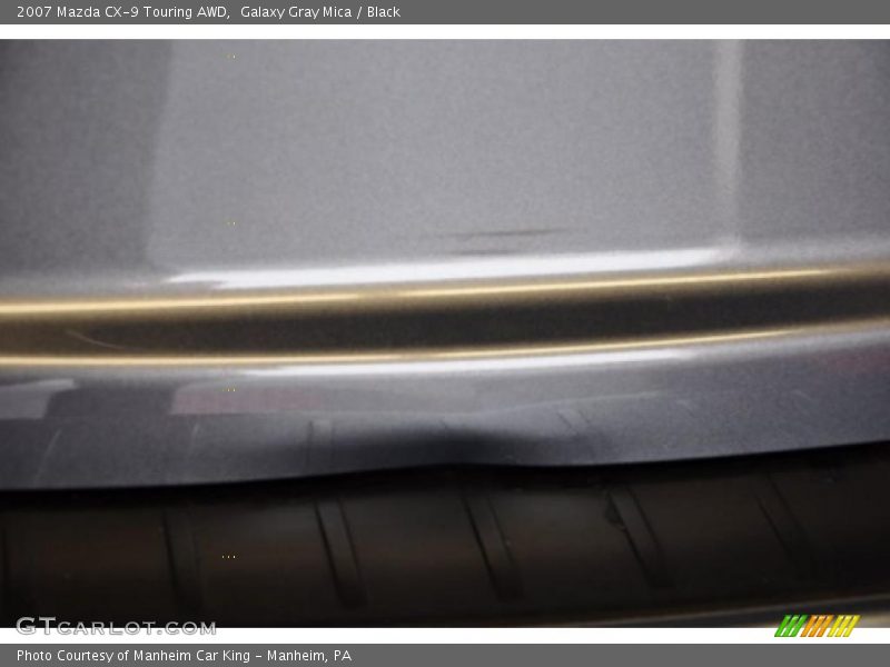 Galaxy Gray Mica / Black 2007 Mazda CX-9 Touring AWD