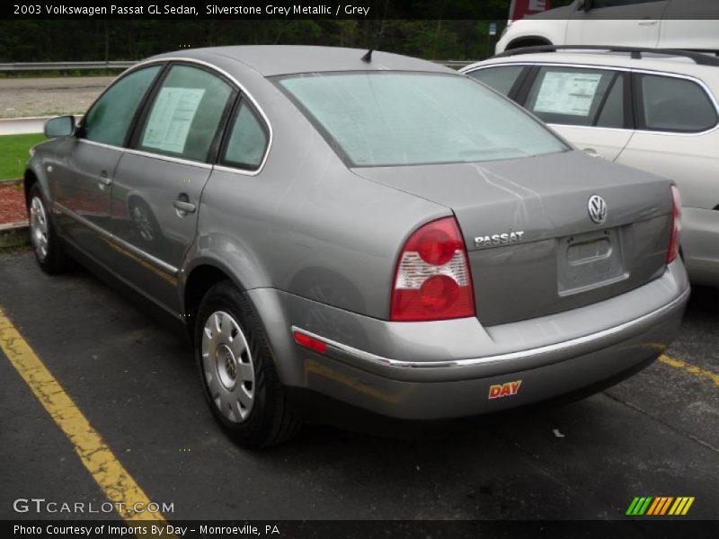 Silverstone Grey Metallic / Grey 2003 Volkswagen Passat GL Sedan