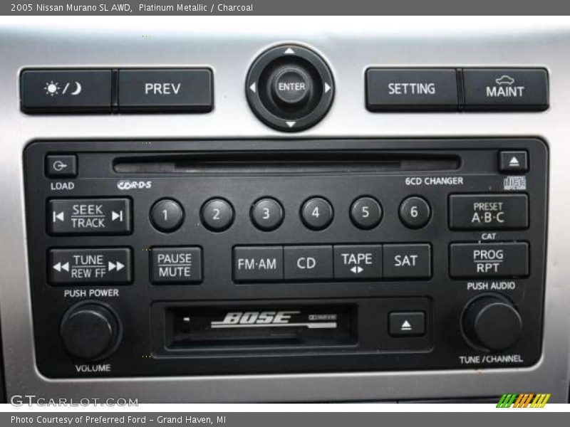 Platinum Metallic / Charcoal 2005 Nissan Murano SL AWD