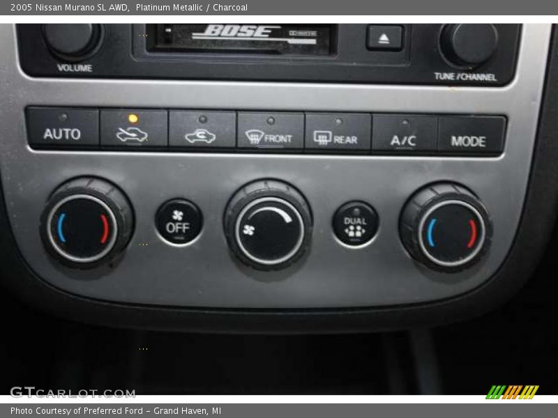 Platinum Metallic / Charcoal 2005 Nissan Murano SL AWD