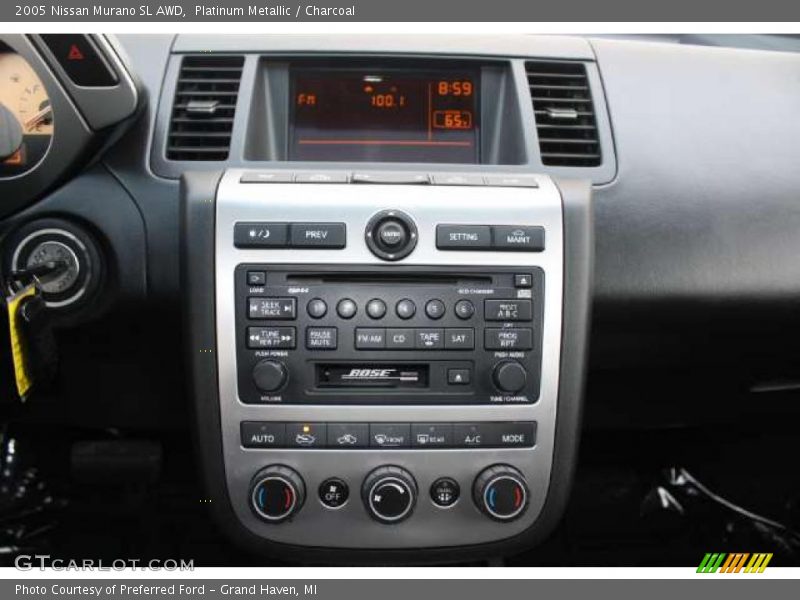 Platinum Metallic / Charcoal 2005 Nissan Murano SL AWD
