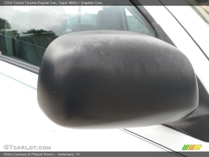 Super White / Graphite Gray 2009 Toyota Tacoma Regular Cab