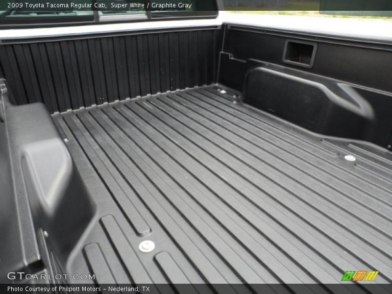 Super White / Graphite Gray 2009 Toyota Tacoma Regular Cab