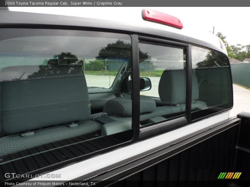 Super White / Graphite Gray 2009 Toyota Tacoma Regular Cab