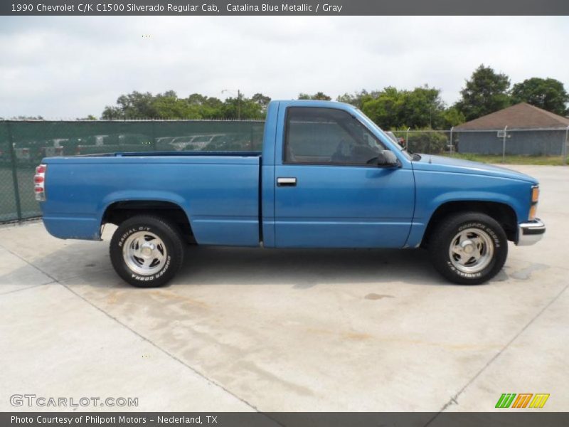  1990 C/K C1500 Silverado Regular Cab Catalina Blue Metallic