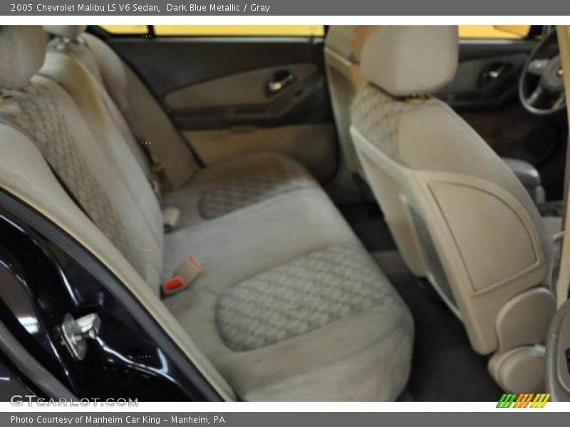 Dark Blue Metallic / Gray 2005 Chevrolet Malibu LS V6 Sedan