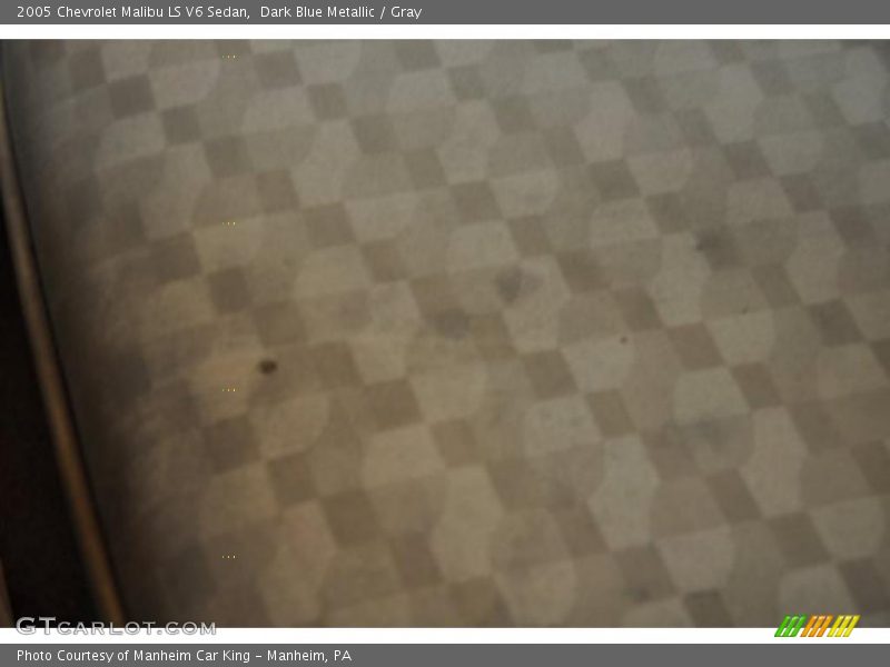 Dark Blue Metallic / Gray 2005 Chevrolet Malibu LS V6 Sedan