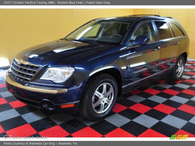 Modern Blue Pearl / Pastel Slate Gray 2007 Chrysler Pacifica Touring AWD