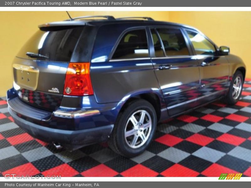 Modern Blue Pearl / Pastel Slate Gray 2007 Chrysler Pacifica Touring AWD