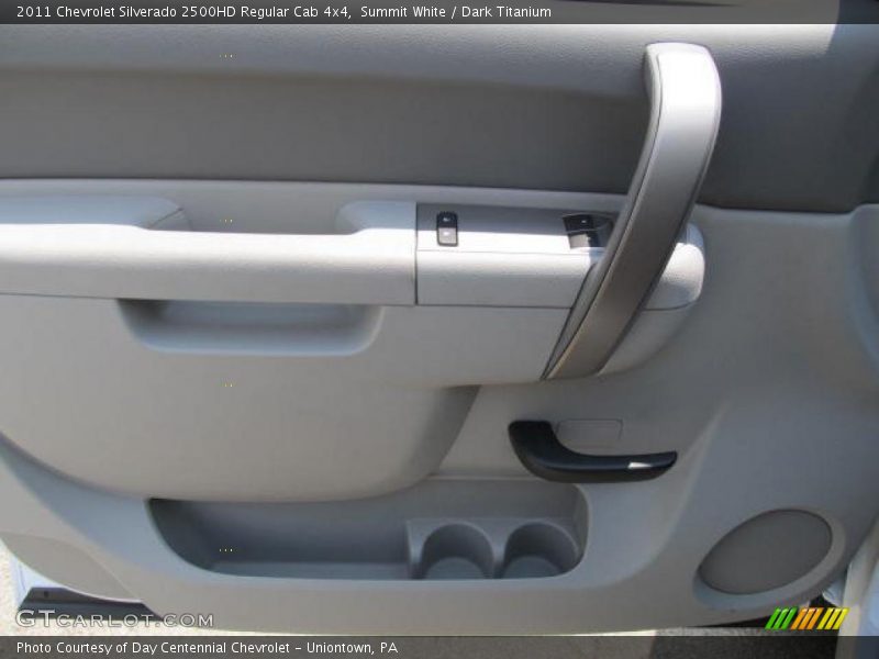 Summit White / Dark Titanium 2011 Chevrolet Silverado 2500HD Regular Cab 4x4