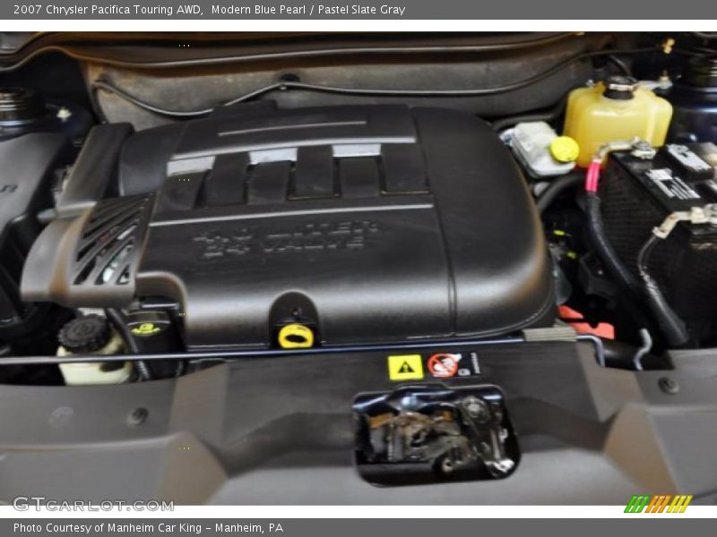 Modern Blue Pearl / Pastel Slate Gray 2007 Chrysler Pacifica Touring AWD