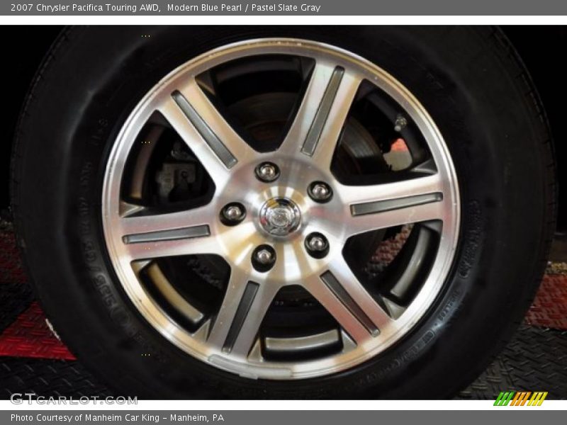 Modern Blue Pearl / Pastel Slate Gray 2007 Chrysler Pacifica Touring AWD