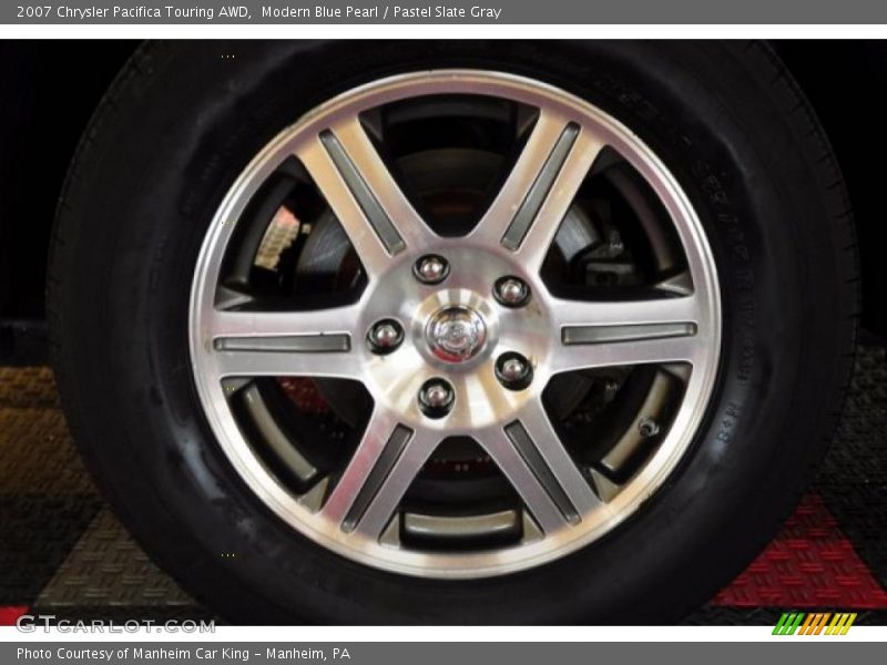 Modern Blue Pearl / Pastel Slate Gray 2007 Chrysler Pacifica Touring AWD