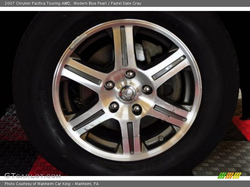 Modern Blue Pearl / Pastel Slate Gray 2007 Chrysler Pacifica Touring AWD