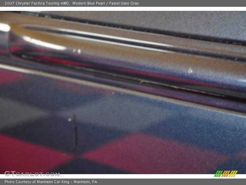 Modern Blue Pearl / Pastel Slate Gray 2007 Chrysler Pacifica Touring AWD