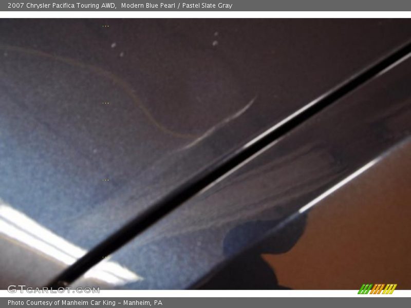 Modern Blue Pearl / Pastel Slate Gray 2007 Chrysler Pacifica Touring AWD