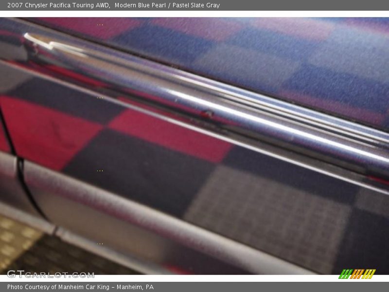 Modern Blue Pearl / Pastel Slate Gray 2007 Chrysler Pacifica Touring AWD