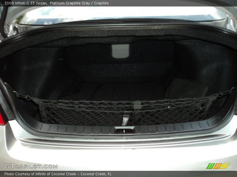 Platinum Graphite Gray / Graphite 2008 Infiniti G 35 Sedan