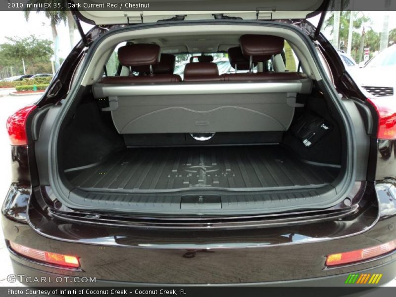 Dark Current Red / Chestnut 2010 Infiniti EX 35