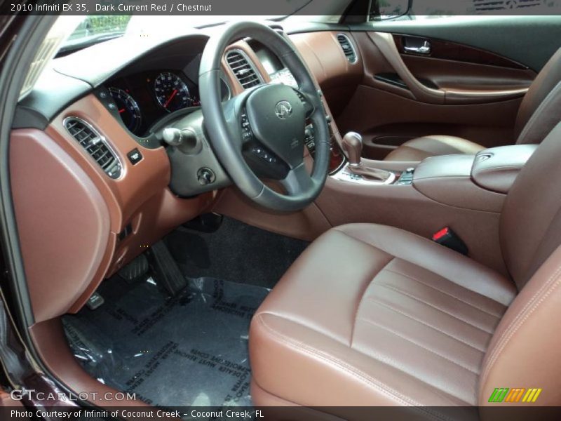  2010 EX 35 Chestnut Interior