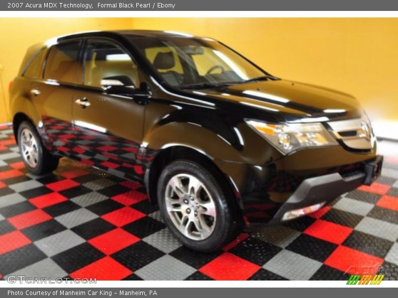 Formal Black Pearl / Ebony 2007 Acura MDX Technology