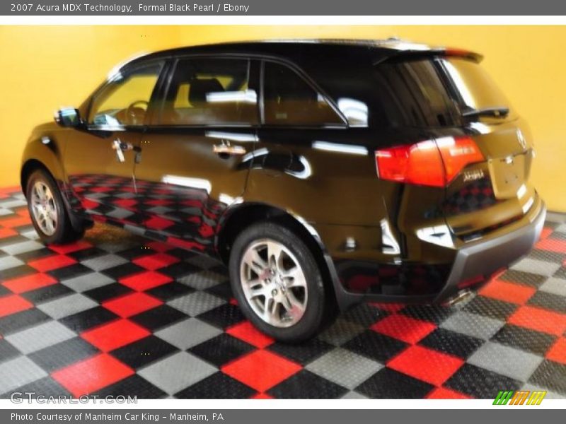 Formal Black Pearl / Ebony 2007 Acura MDX Technology