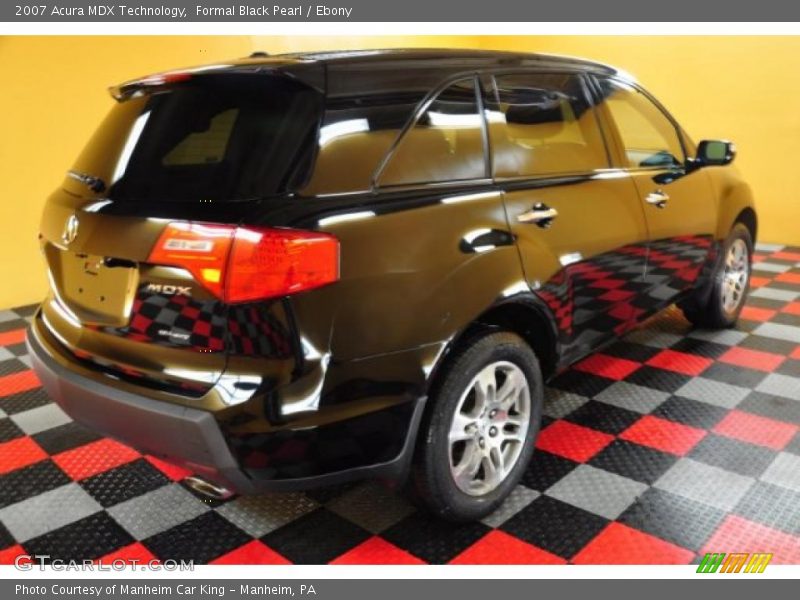 Formal Black Pearl / Ebony 2007 Acura MDX Technology