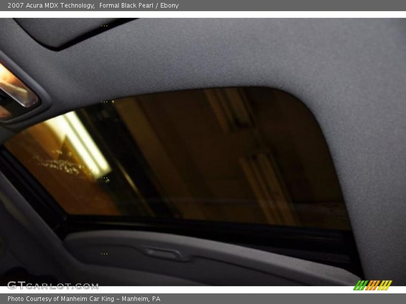 Formal Black Pearl / Ebony 2007 Acura MDX Technology