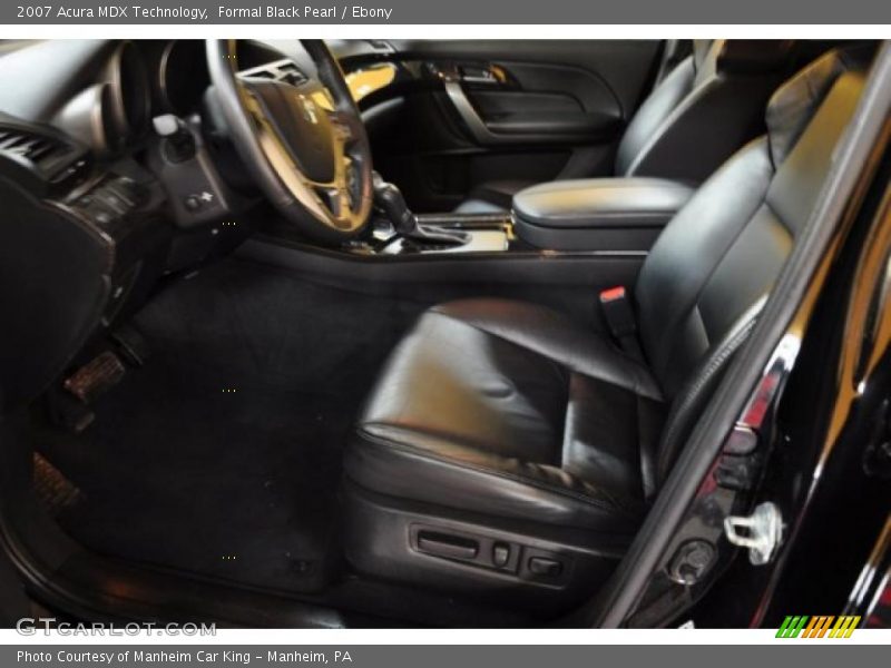 Formal Black Pearl / Ebony 2007 Acura MDX Technology