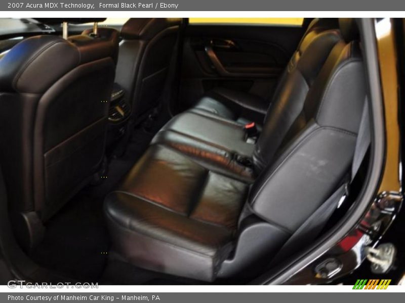 Formal Black Pearl / Ebony 2007 Acura MDX Technology