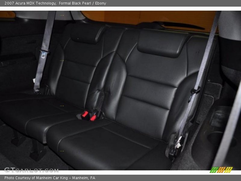 Formal Black Pearl / Ebony 2007 Acura MDX Technology