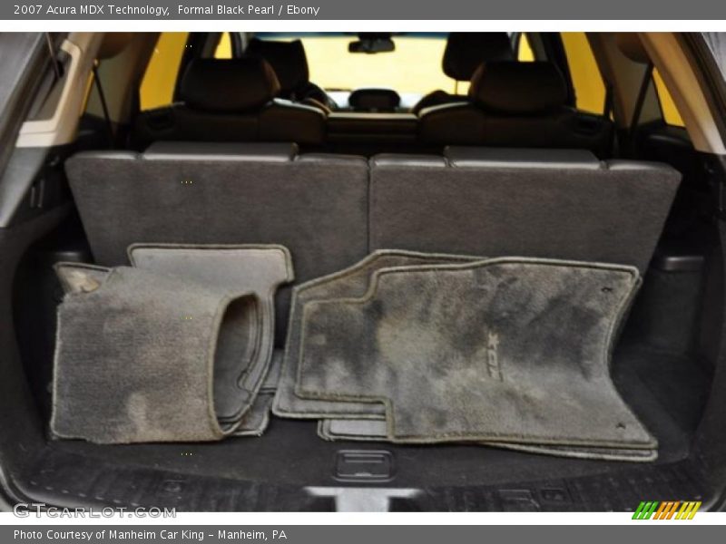 Formal Black Pearl / Ebony 2007 Acura MDX Technology