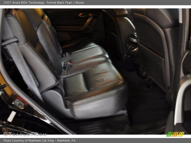 Formal Black Pearl / Ebony 2007 Acura MDX Technology