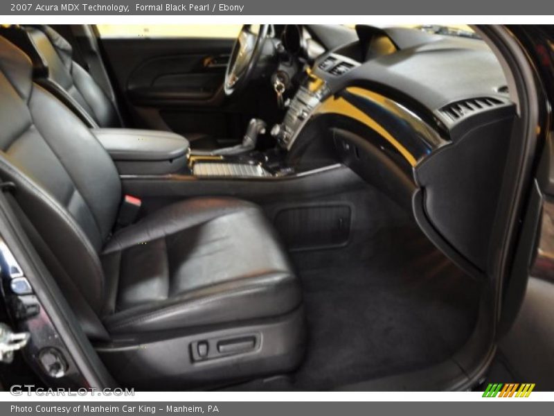 Formal Black Pearl / Ebony 2007 Acura MDX Technology