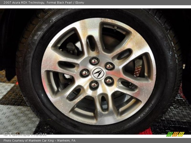 Formal Black Pearl / Ebony 2007 Acura MDX Technology