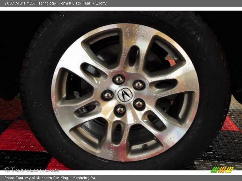 Formal Black Pearl / Ebony 2007 Acura MDX Technology