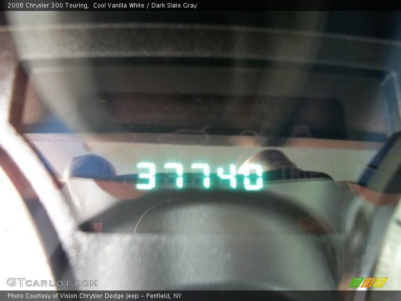 Cool Vanilla White / Dark Slate Gray 2008 Chrysler 300 Touring