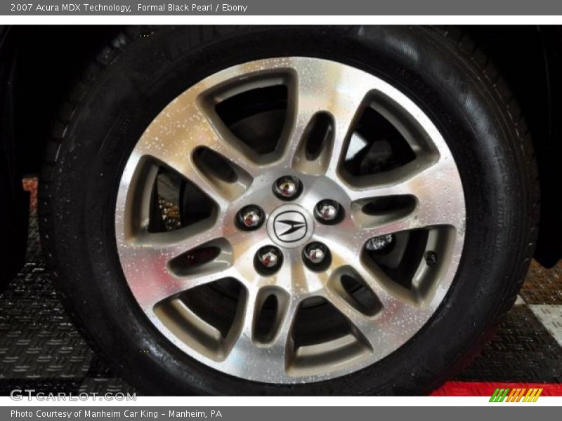 Formal Black Pearl / Ebony 2007 Acura MDX Technology
