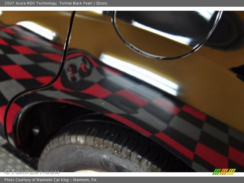 Formal Black Pearl / Ebony 2007 Acura MDX Technology