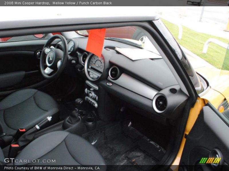Mellow Yellow / Punch Carbon Black 2008 Mini Cooper Hardtop