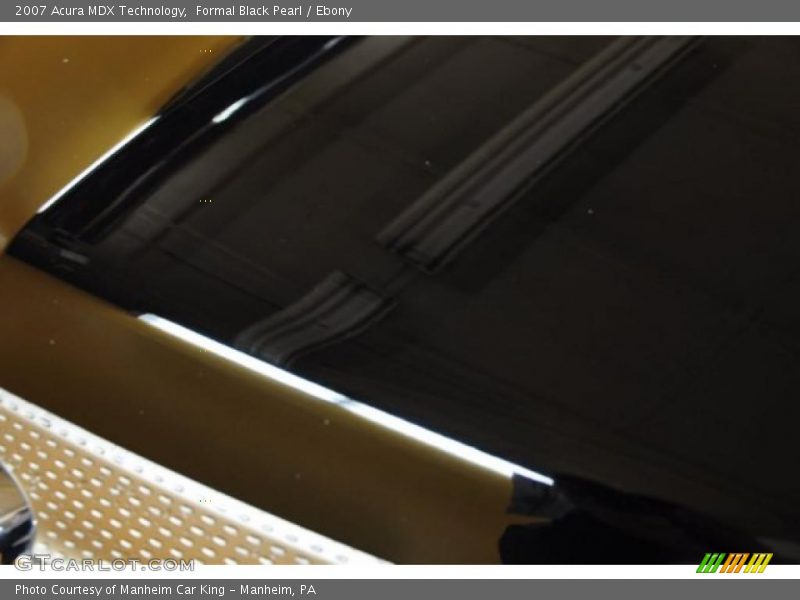 Formal Black Pearl / Ebony 2007 Acura MDX Technology