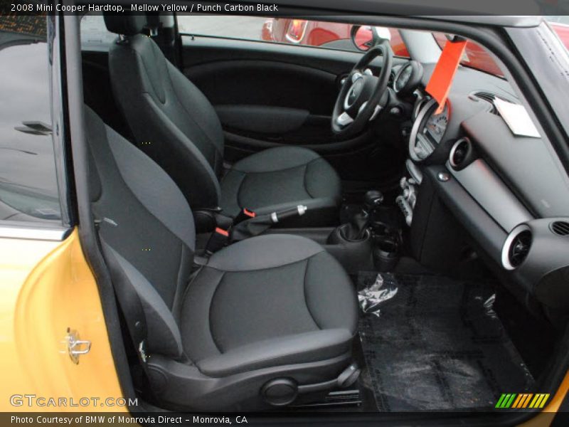 Mellow Yellow / Punch Carbon Black 2008 Mini Cooper Hardtop