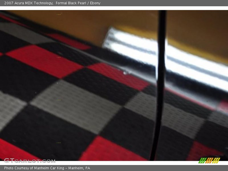 Formal Black Pearl / Ebony 2007 Acura MDX Technology