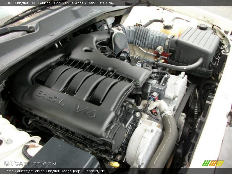 Cool Vanilla White / Dark Slate Gray 2008 Chrysler 300 Touring
