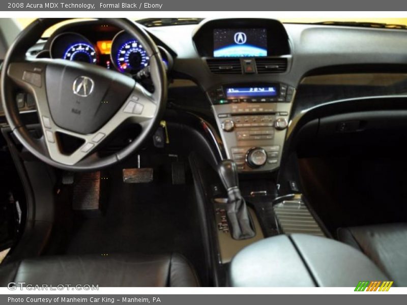 Formal Black / Ebony 2008 Acura MDX Technology