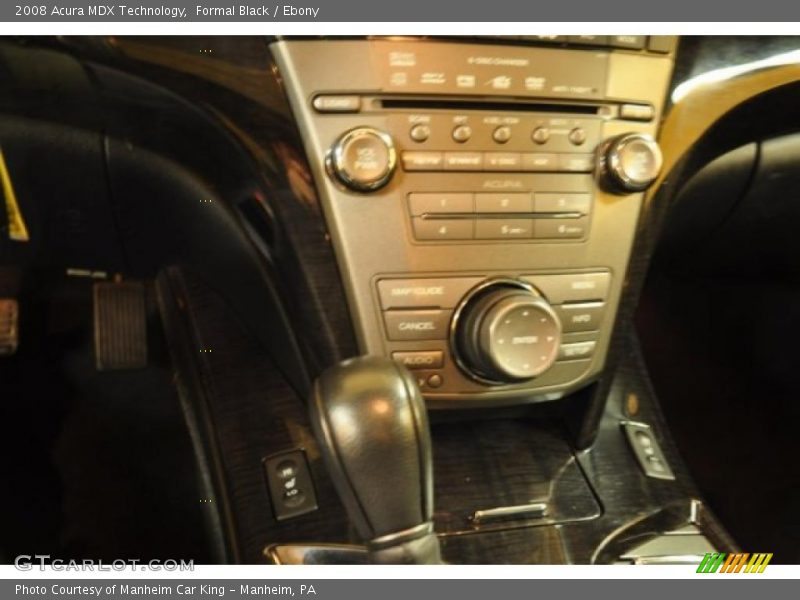 Formal Black / Ebony 2008 Acura MDX Technology