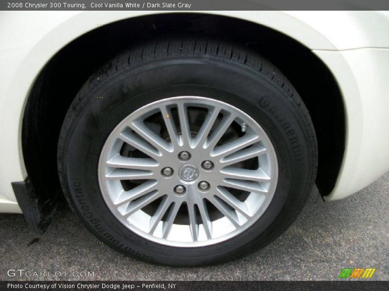 Cool Vanilla White / Dark Slate Gray 2008 Chrysler 300 Touring