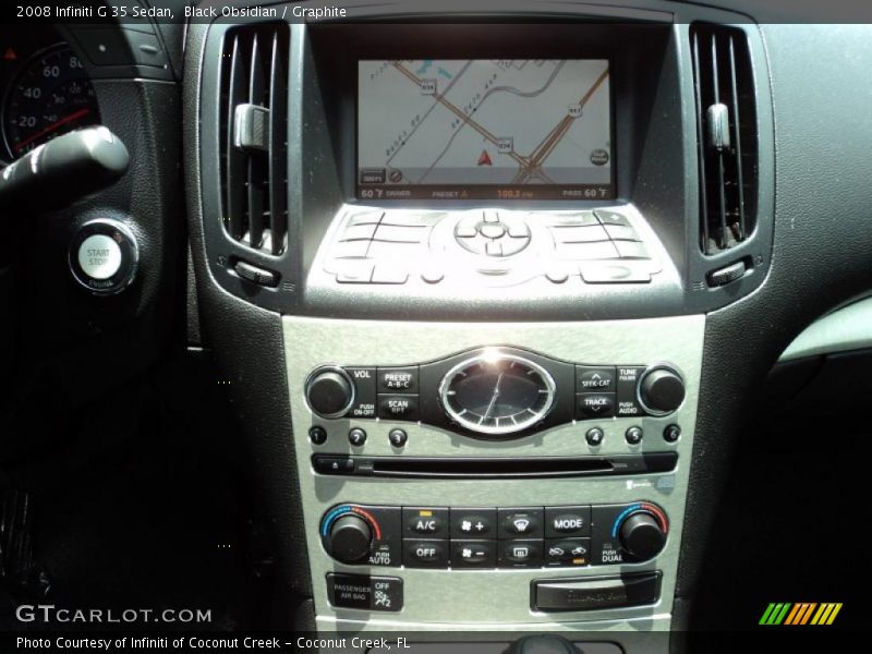 Black Obsidian / Graphite 2008 Infiniti G 35 Sedan
